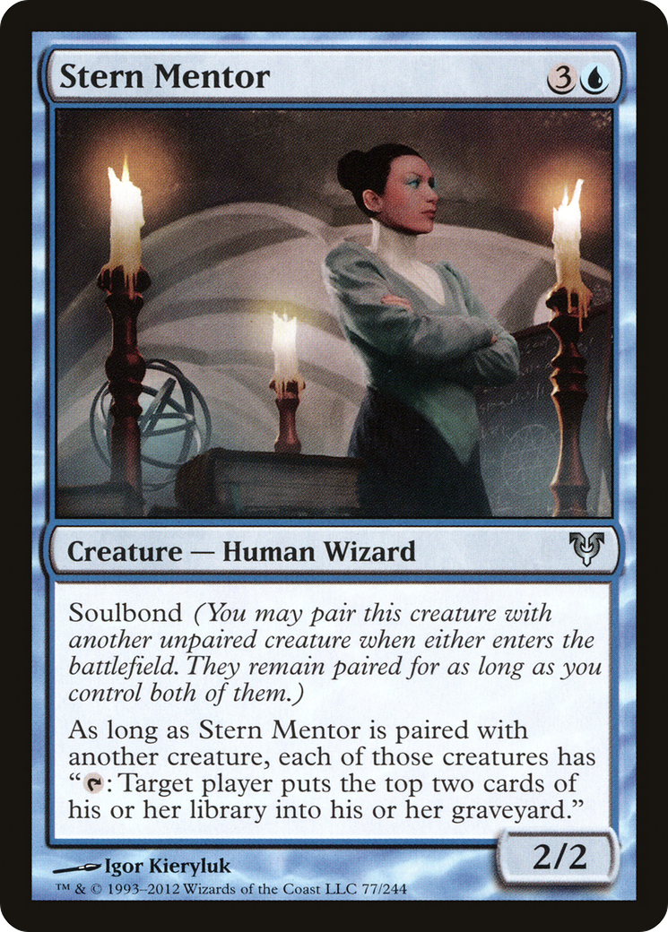 {C} Stern Mentor [Avacyn Restored][AVR 077]