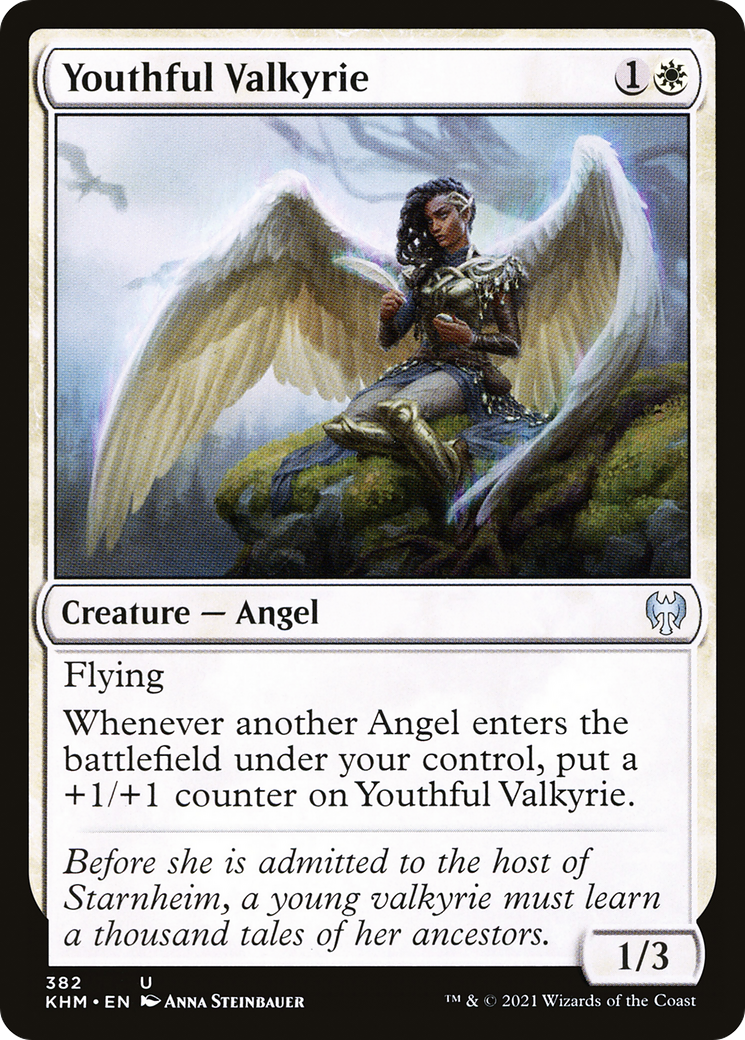{C} Youthful Valkyrie [Kaldheim][KHM 382]
