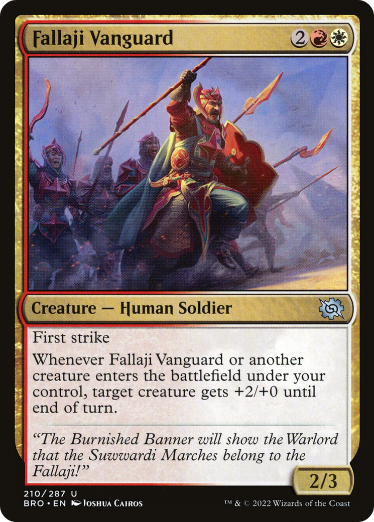{C} Fallaji Vanguard [The Brothers' War][BRO 210]