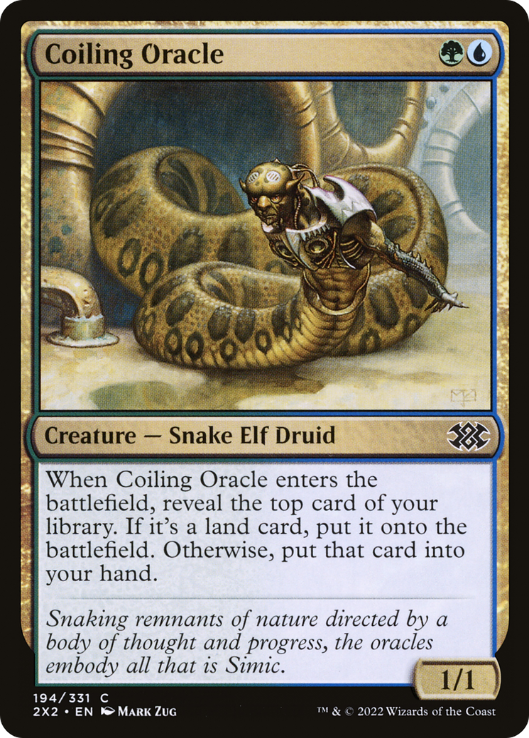 {C} Coiling Oracle [Double Masters 2022][2X2 194]