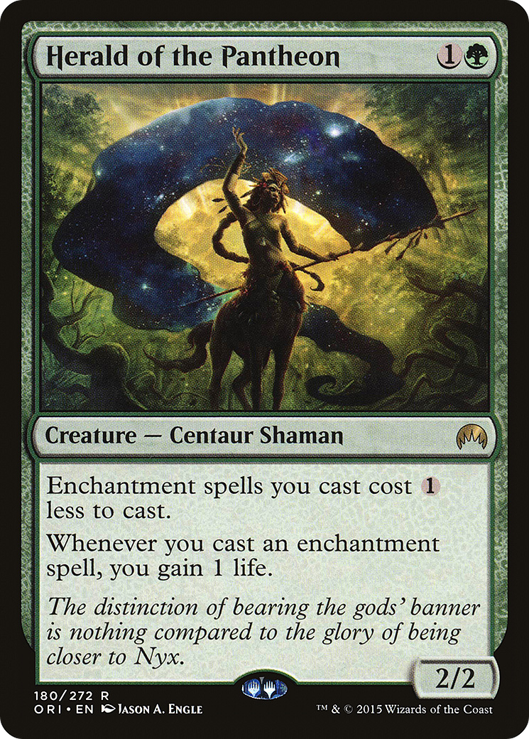 {R} Herald of the Pantheon [Magic Origins][ORI 180]
