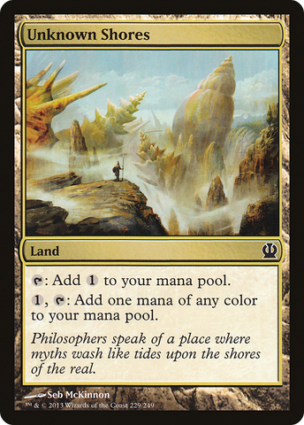 {C} Unknown Shores [Theros][THS 229]