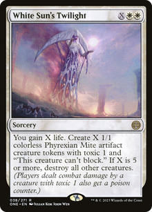 {R} White Sun's Twilight [Phyrexia: All Will Be One][ONE 038]
