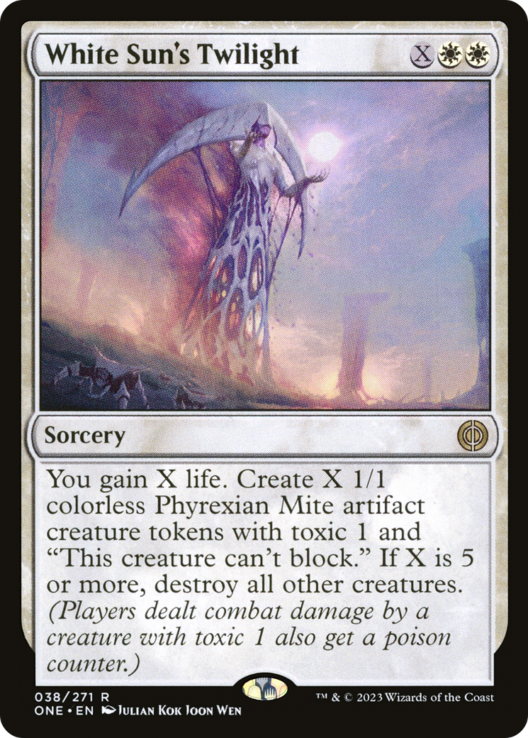 {R} White Sun's Twilight [Phyrexia: All Will Be One][ONE 038]