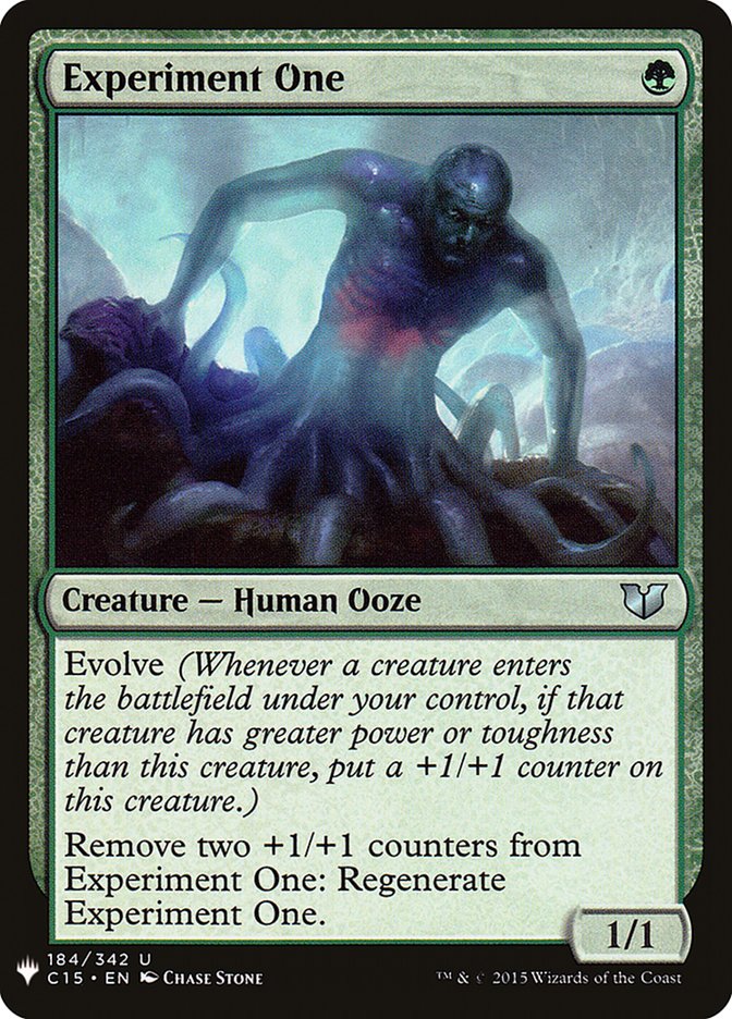 {C} Experiment One [Mystery Booster][MB1 C15 184]