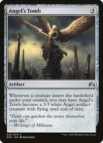 {C} Angel's Tomb [Magic Origins][ORI 222]