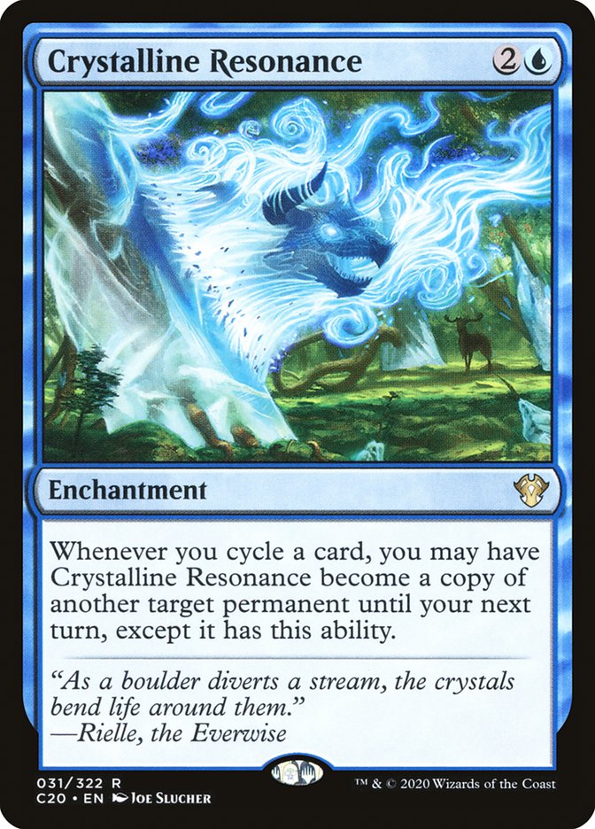 {R} Crystalline Resonance [Commander 2020][C20 031]