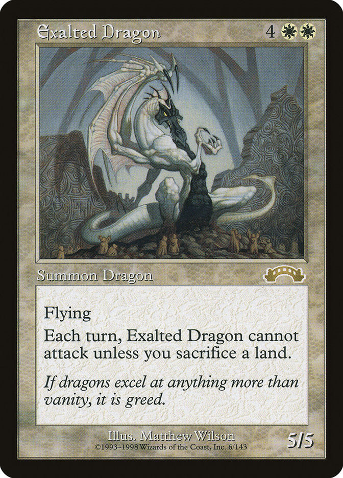 {R} Exalted Dragon [Exodus][EXO 006]