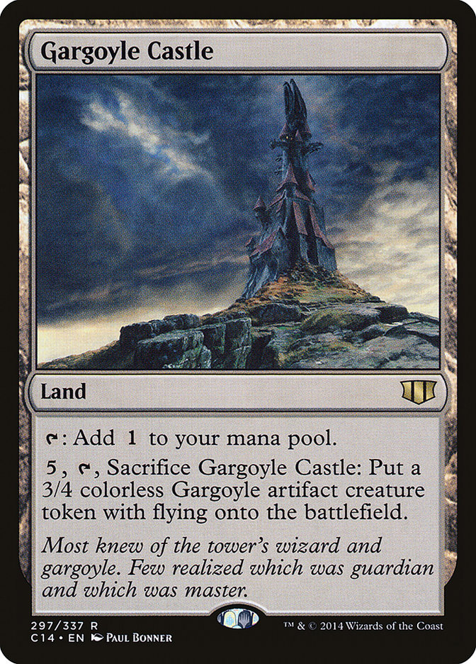 {R} Gargoyle Castle [Commander 2014][C14 297]