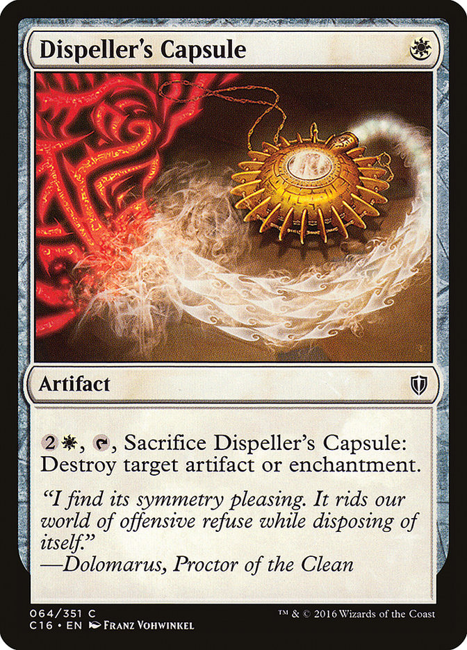 {C} Dispeller's Capsule [Commander 2016][C16 064]