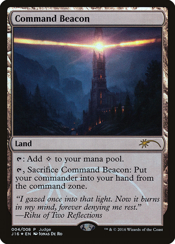 {R} Command Beacon [Judge Gift Cards 2016][PA J16 004]