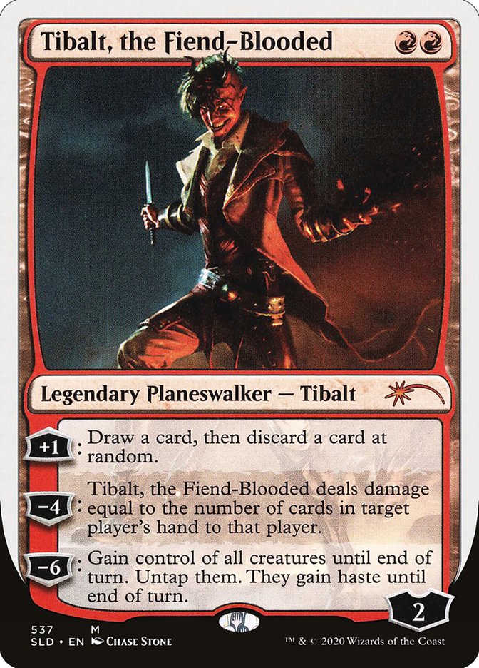 {R} Tibalt, the Fiend-Blooded [Secret Lair Drop Promos][SLD 537]