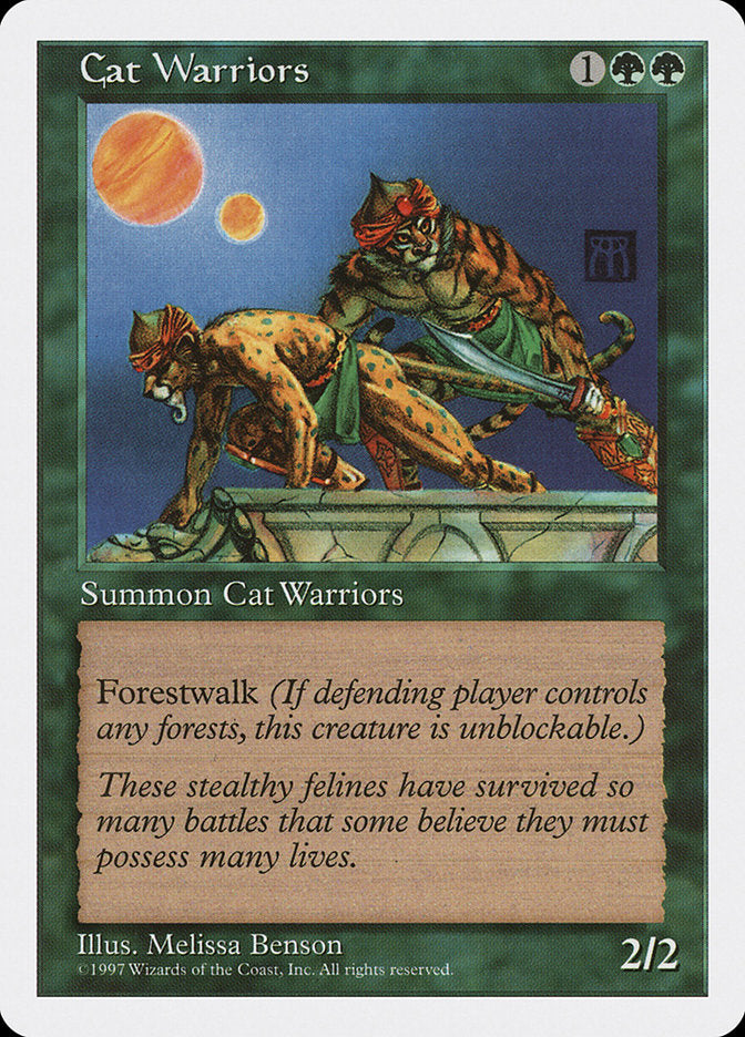 {C} Cat Warriors [Fifth Edition][5ED 282]