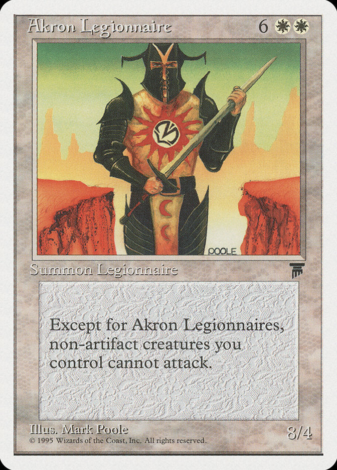 {R} Akron Legionnaire [Chronicles][CHR 002]