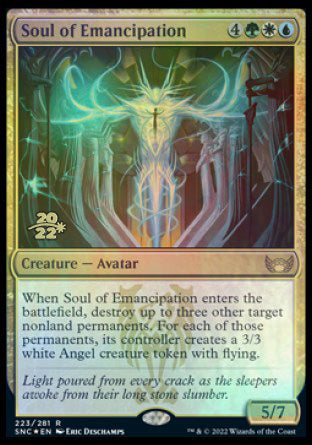 {@R} Soul of Emancipation [Streets of New Capenna Prerelease Promos][PR SNC 223]