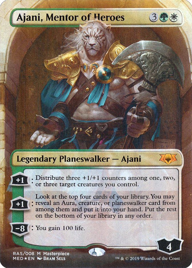 {R} Ajani, Mentor of Heroes [Mythic Edition][PA MED RA5]