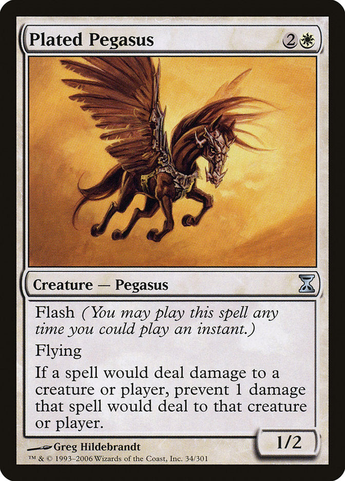 {C} Plated Pegasus [Time Spiral][TSP 034]