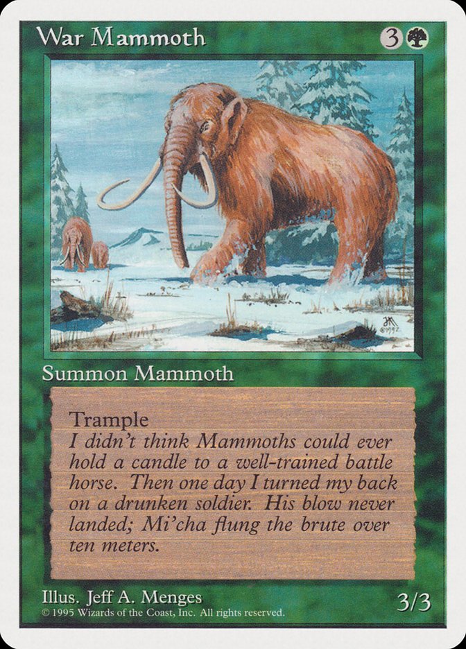{C} War Mammoth [Rivals Quick Start Set][RQS 044]