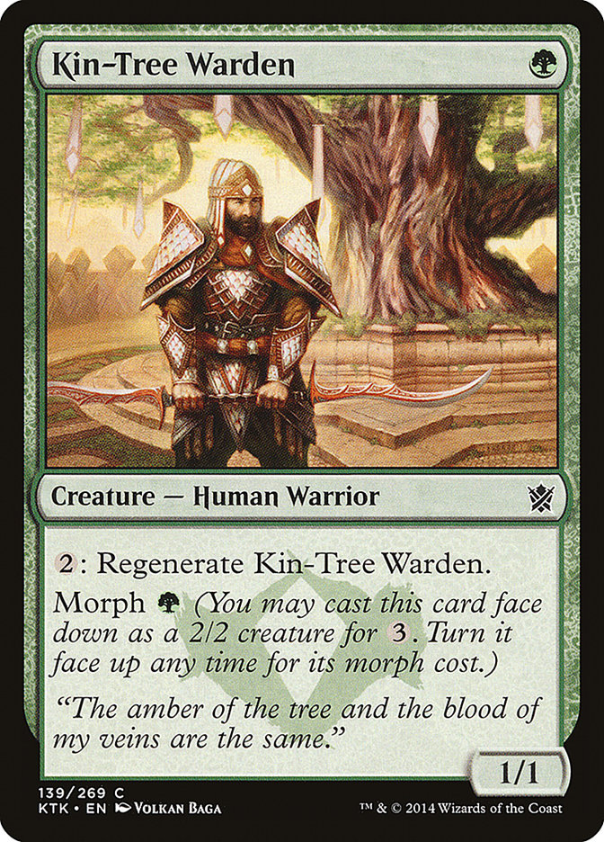 {C} Kin-Tree Warden [Khans of Tarkir][KTK 139]