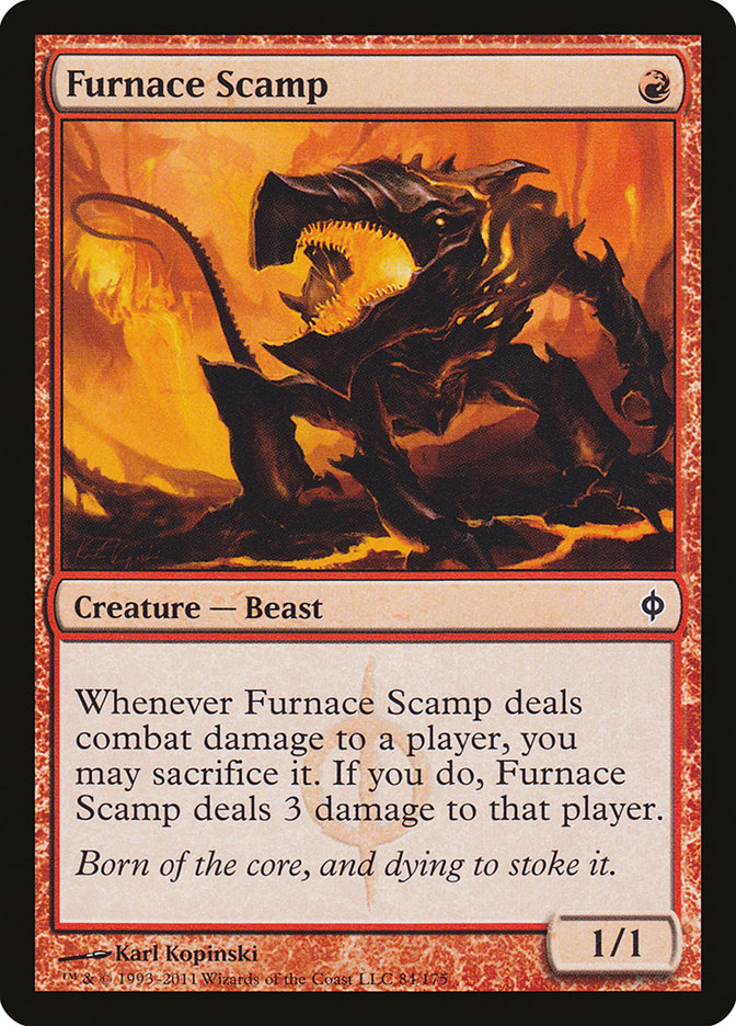 {C} Furnace Scamp [New Phyrexia][NPH 084]