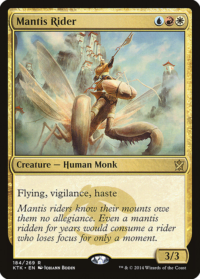 {R} Mantis Rider [Khans of Tarkir][KTK 184]