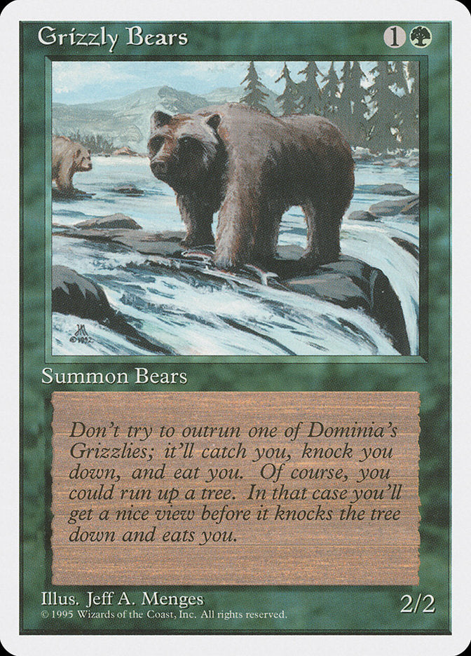 {C} Grizzly Bears [Fourth Edition][4ED 250]