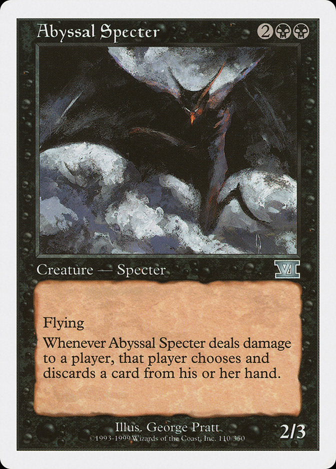 {C} Abyssal Specter [Classic Sixth Edition][6ED 110]