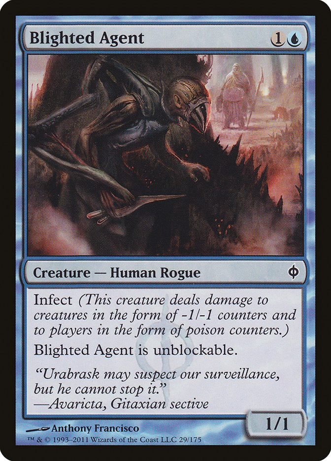 {C} Blighted Agent [New Phyrexia][NPH 029]