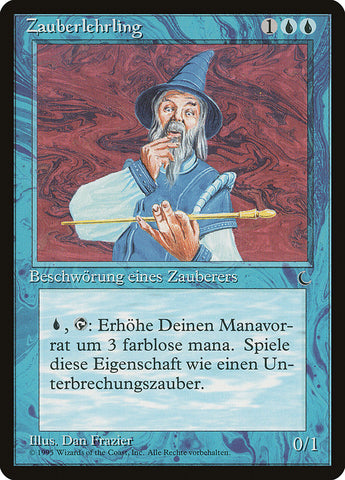 {C} Apprentice Wizard (German) - "Zauberlehrling" [Renaissance][REN 023]