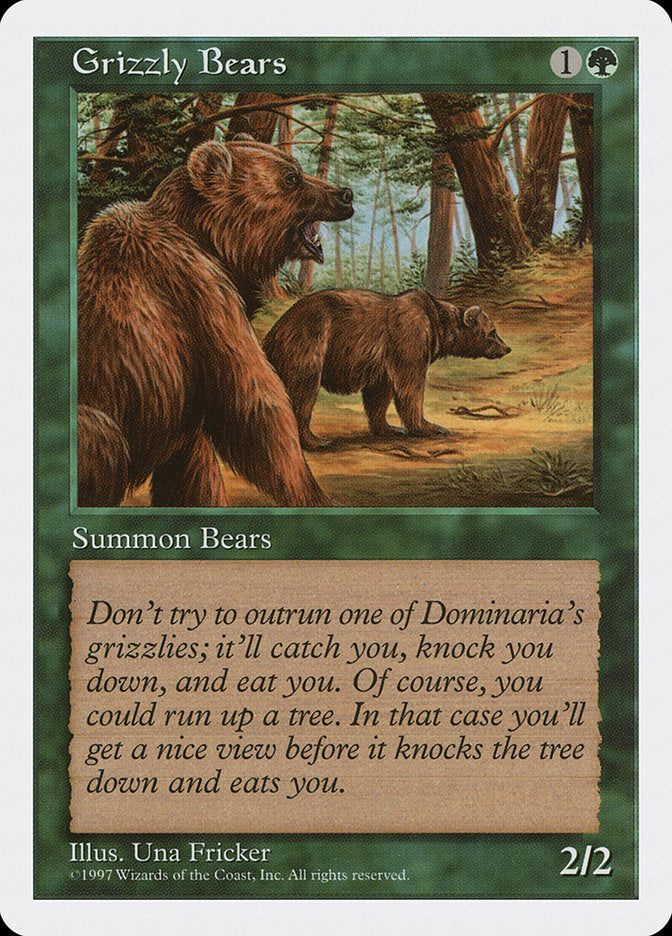 {C} Grizzly Bears [Fifth Edition][5ED 301]