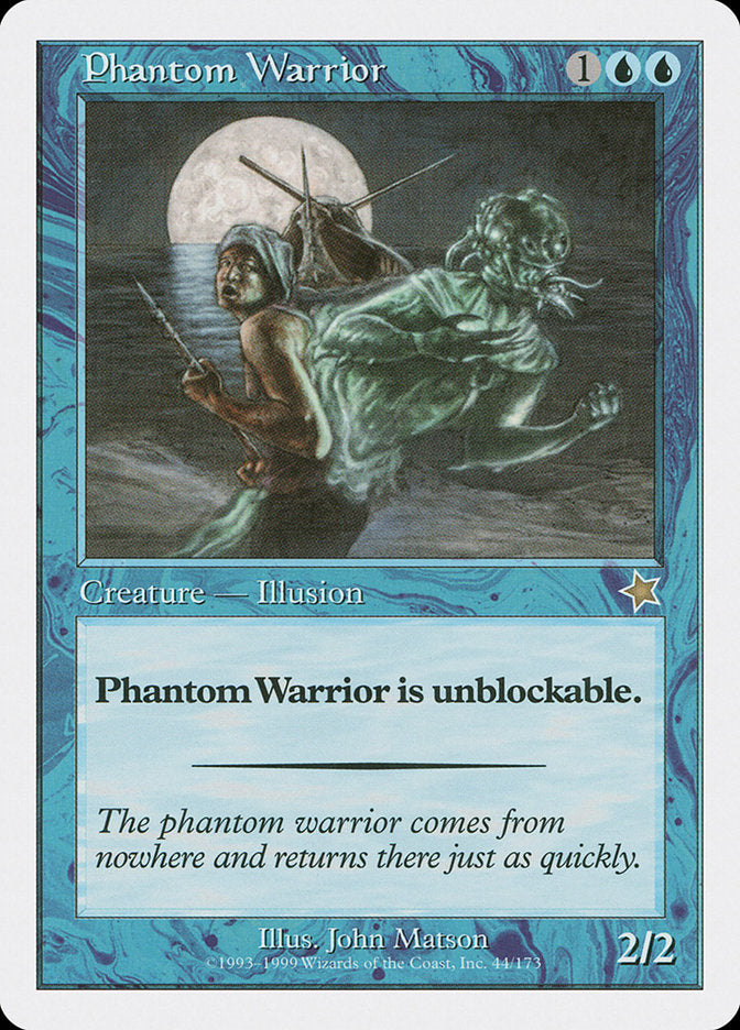 {R} Phantom Warrior [Starter 1999][S99 044]