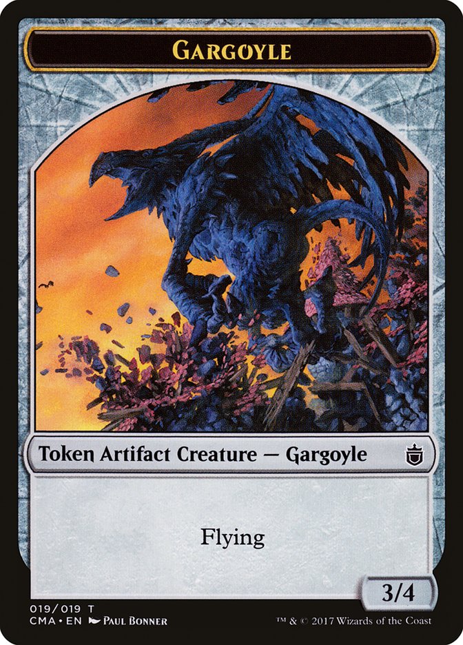 {T} Gargoyle Token [Commander Anthology Tokens][TCMA 019]