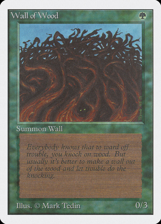 {C} Wall of Wood [Unlimited Edition][2ED 226]