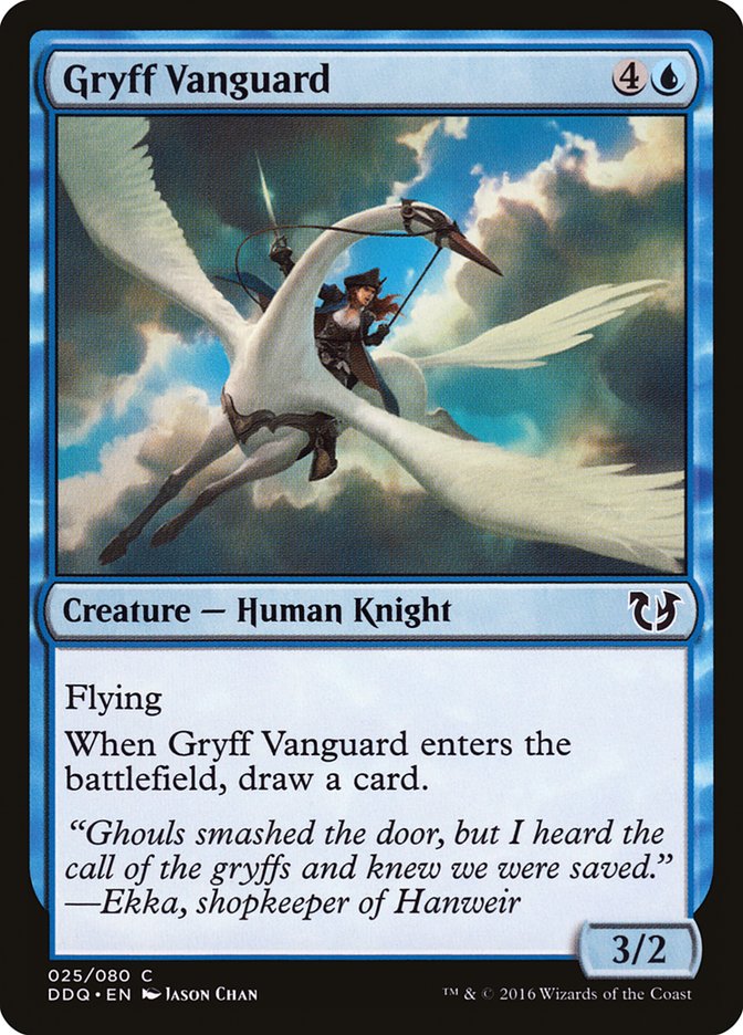 {C} Gryff Vanguard [Duel Decks: Blessed vs. Cursed][DDQ 025]