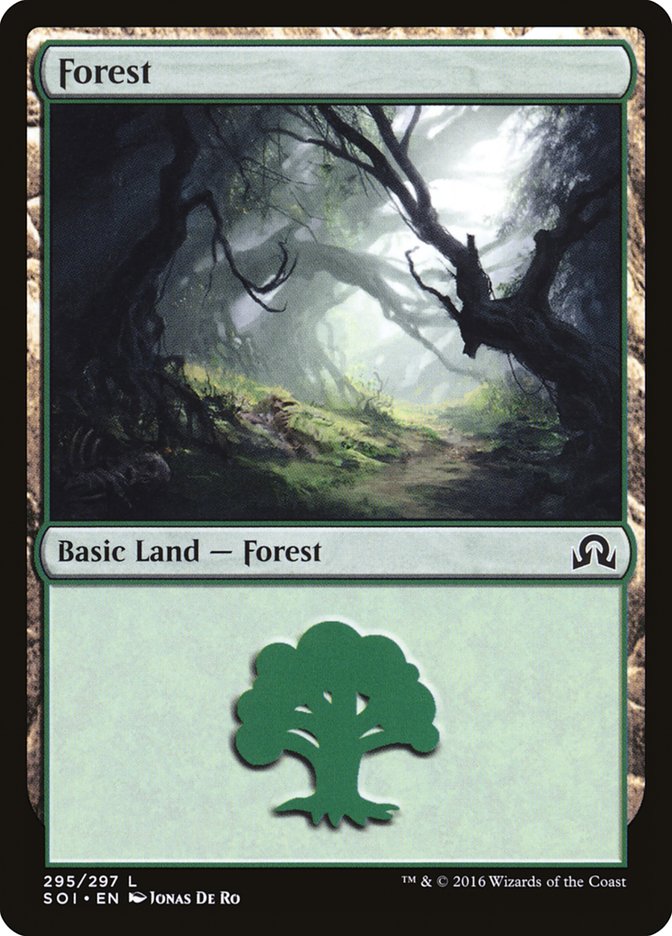 {B}[SOI 295] Forest (295) [Shadows over Innistrad]