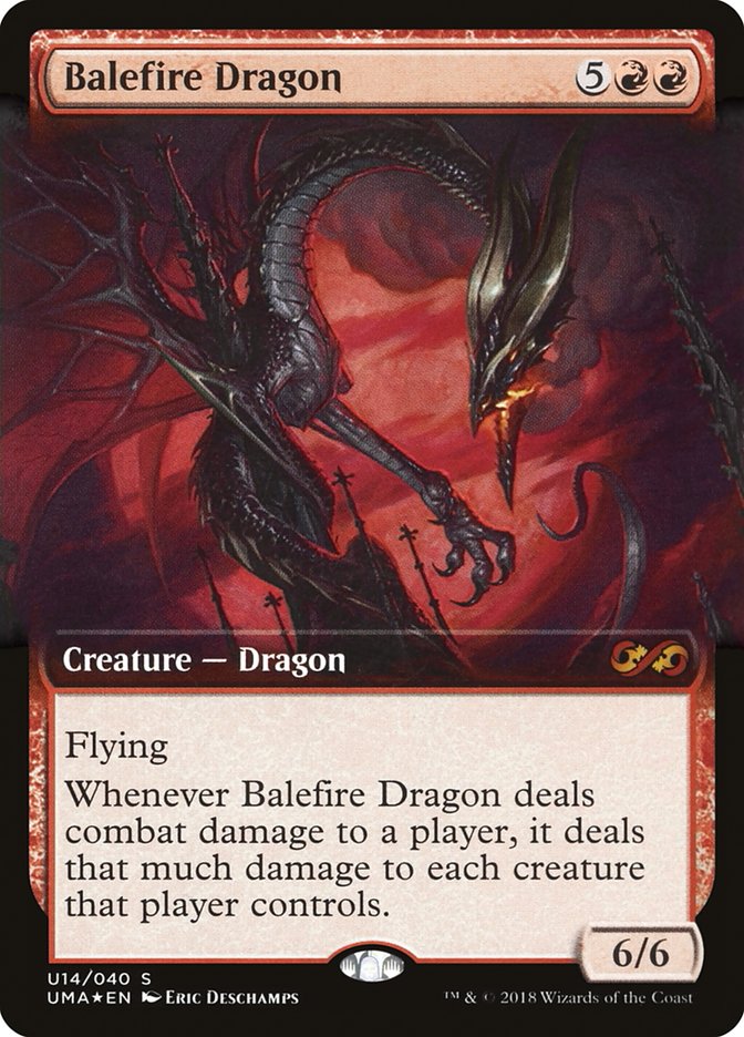 {R} Balefire Dragon (Topper) [Ultimate Masters Box Topper][UMA U14]