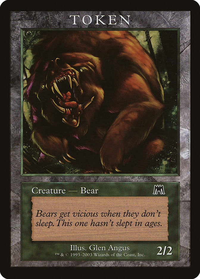 {T} Bear Token [Magic Player Rewards 2003][TP03 004]