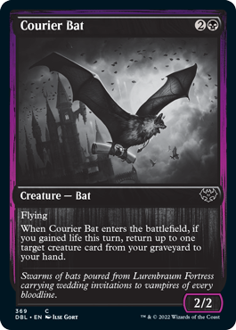 {@C} Courier Bat [Innistrad: Double Feature][DBL 369]
