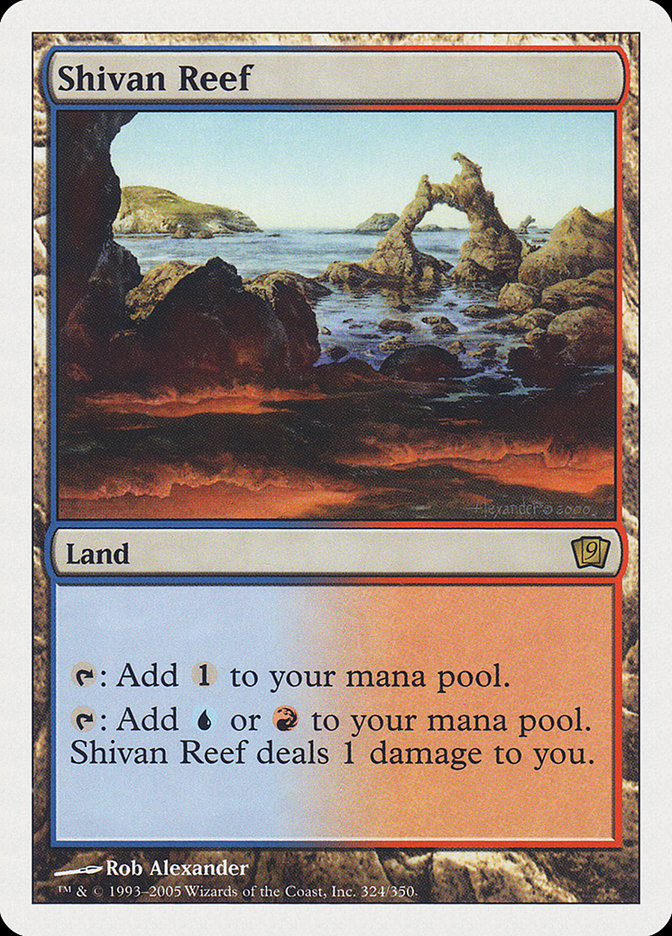{R} Shivan Reef [Ninth Edition][9ED 324]