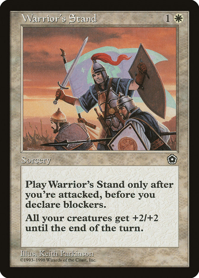 {C} Warrior's Stand [Portal Second Age][PO2 029]
