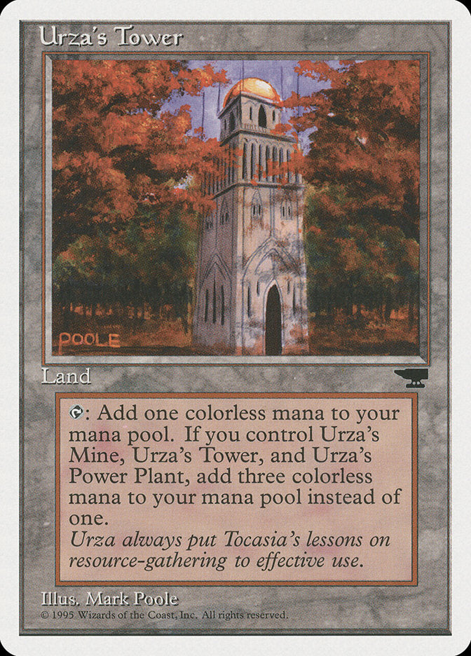 {C} Urza's Tower (Autumn Leaves) [Chronicles][CHR 116A]