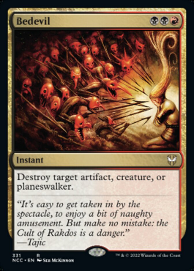 {R} Bedevil [Streets of New Capenna Commander][NCC 331]