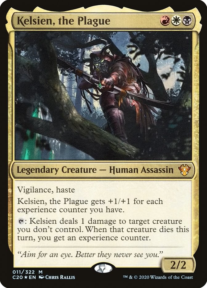 {R} Kelsien, the Plague [Commander 2020][C20 011]