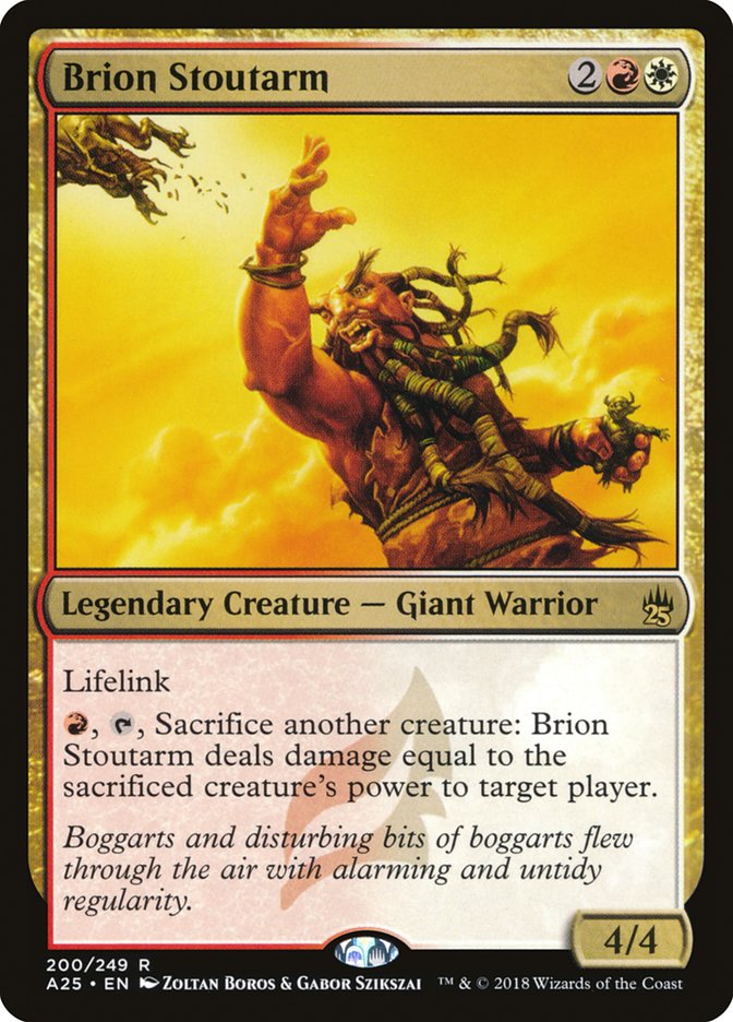 {R} Brion Stoutarm [Masters 25][A25 200]