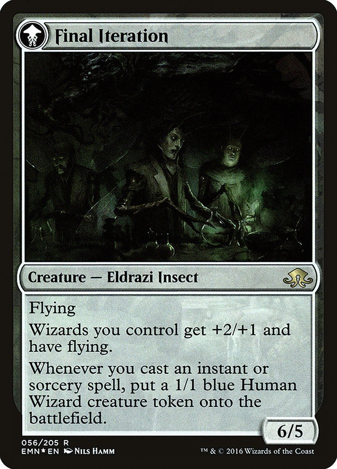 {R} Docent of Perfection // Final Iteration [Eldritch Moon Prerelease Promos][PR EMN 056]