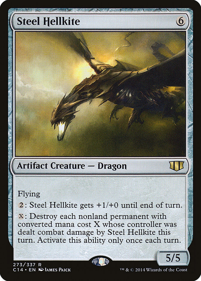 {R} Steel Hellkite [Commander 2014][C14 273]