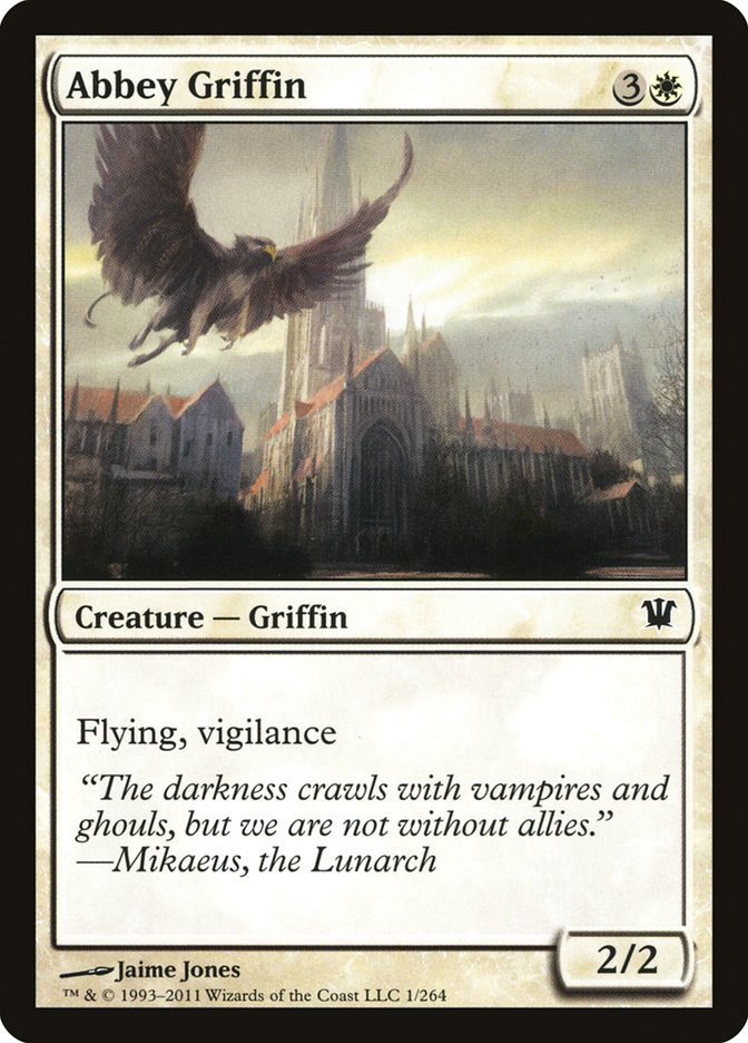 {C} Abbey Griffin [Innistrad][ISD 001]