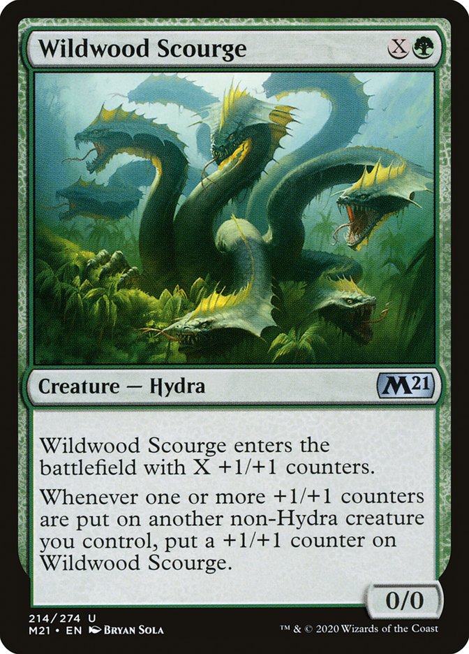 {C} Wildwood Scourge [Core Set 2021][M21 214]