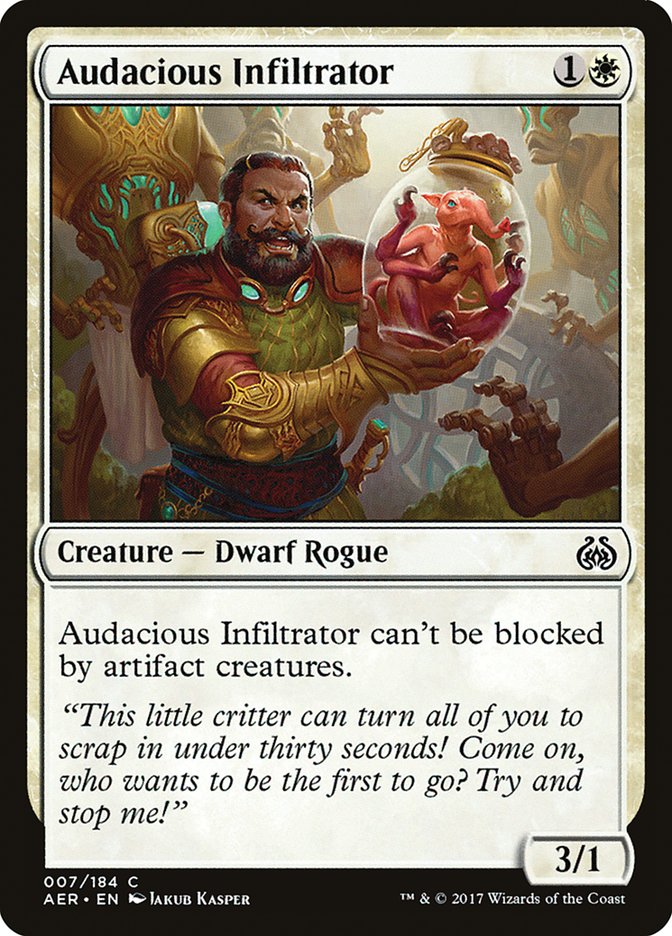 {C} Audacious Infiltrator [Aether Revolt][AER 007]