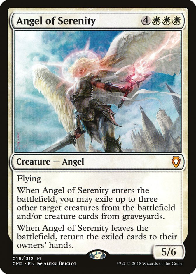 {R} Angel of Serenity [Commander Anthology Volume II][CM2 016]